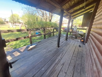 Cabaña de troncos a restaurar a 200 metros del río, Los Reartes.