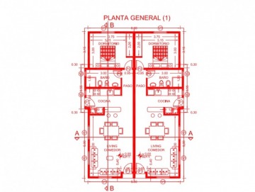 Villa Ciudad Parque. Casa de un dormitorio.