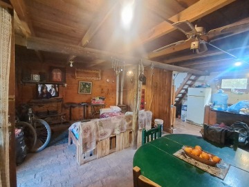 Cabaña de troncos a restaurar a 200 metros del río, Los Reartes.